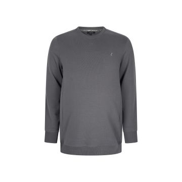 Alca Heren Crew Neck Sweater Castle Rock Grey XXL